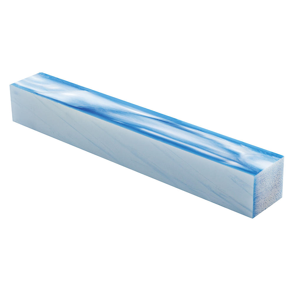Acrylic Pen Blank, Sky Blue Pearl
