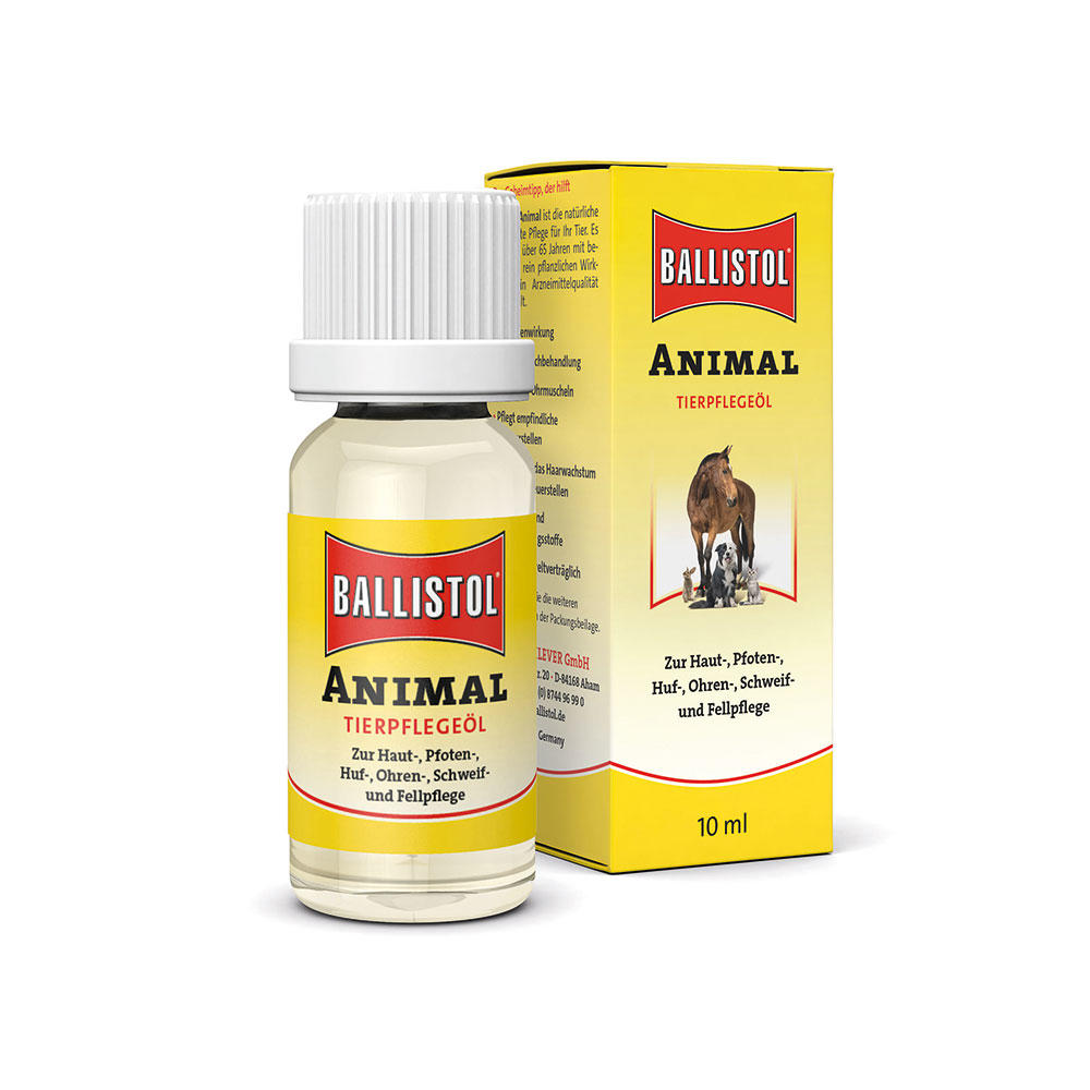 Huile pour le soin des animaux Ballistol® Animal, 10 ml