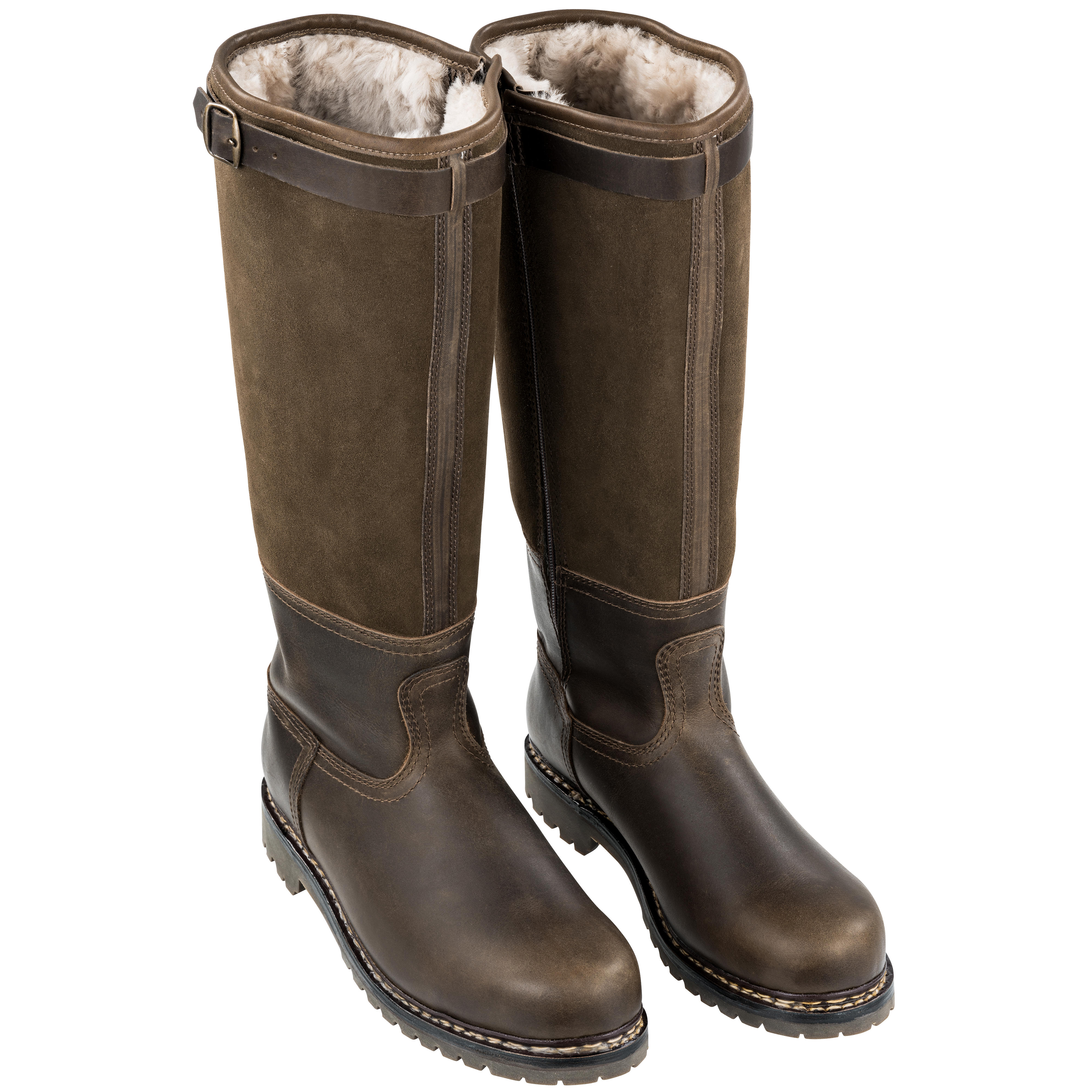 Bottes peau d’agneau femme The GunDog Affair » Petzeck «