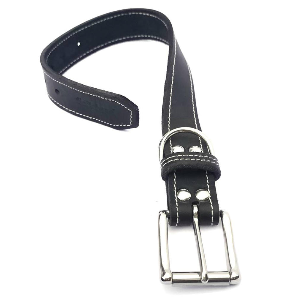 Bolleband Dog Collar Classic 30 mm, Black, XXL