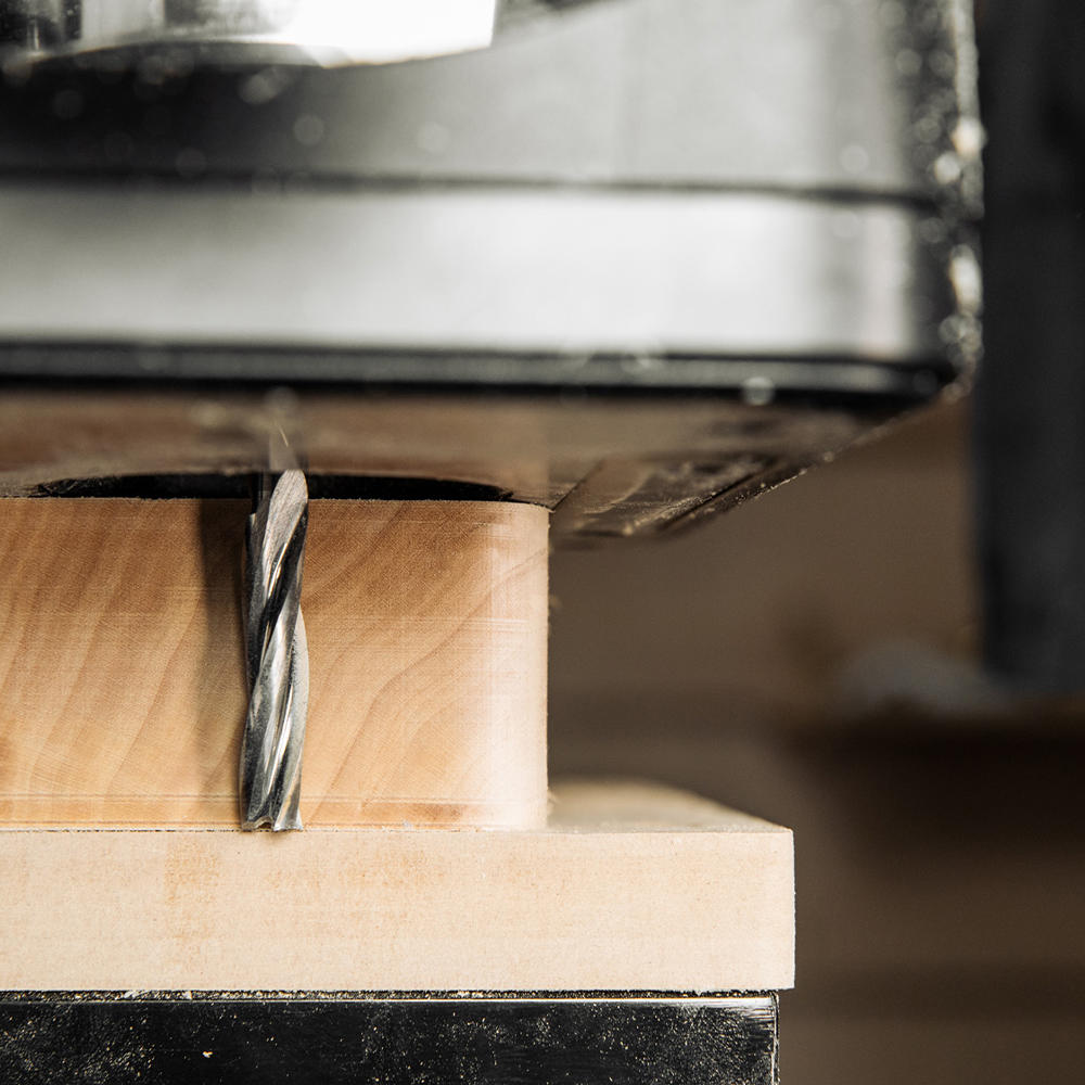 Shaper Spiralnutfräser dreischneidig 8 mm x 35 mm