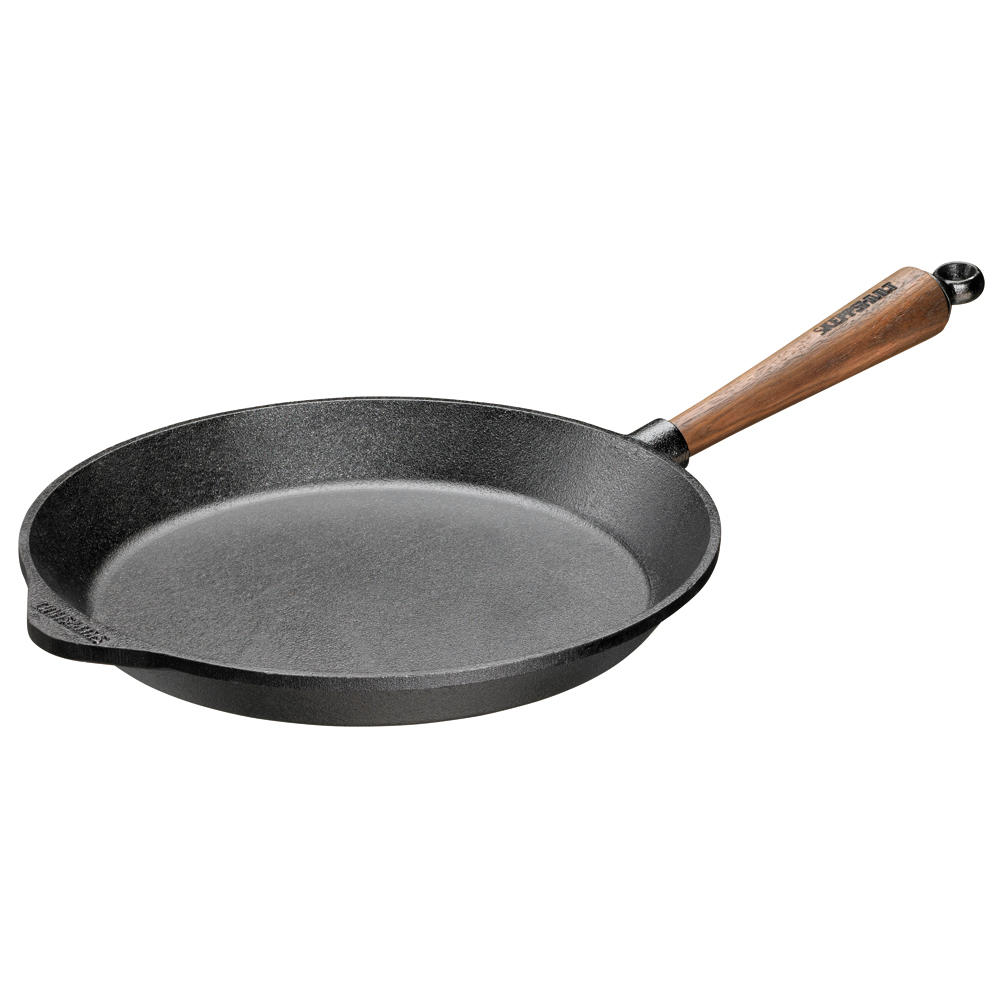 Poêle à frire Skeppshult, manche en noyer