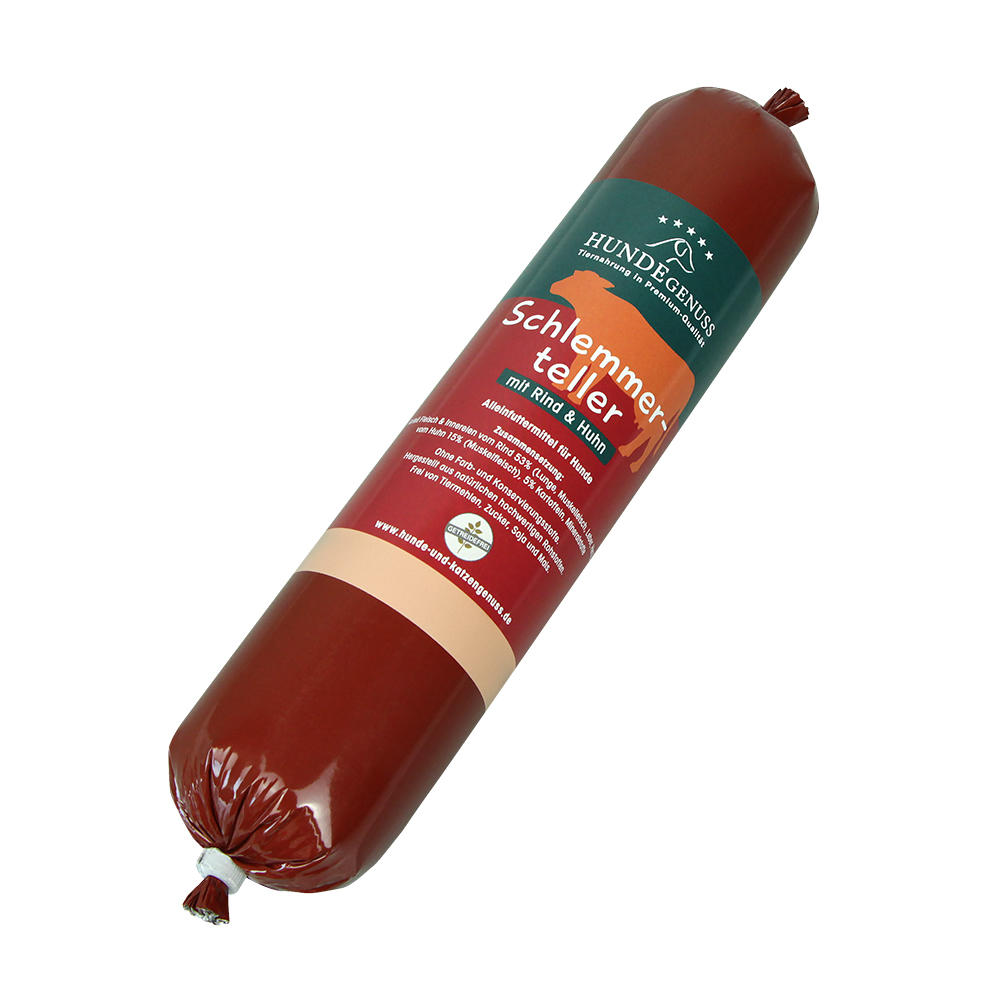 Piatto gourmet »Hundegenuss«, 6 x 400 g