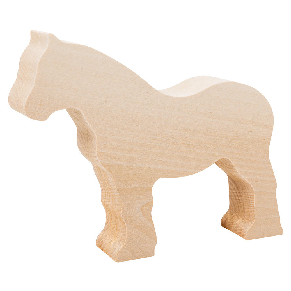Ébauche à sculpter, bois de tilleul, » Cheval «