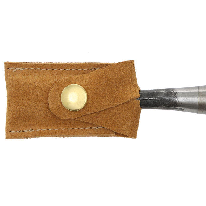 Leather Protective Cap for Chisels Made of Stretchable Leather, 21-30 mm