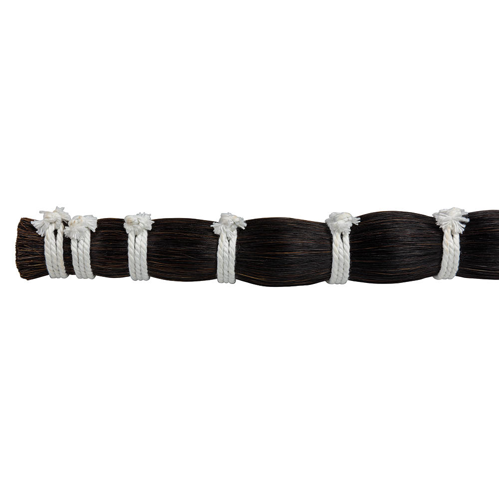 Crin de cheval, noir, botte
