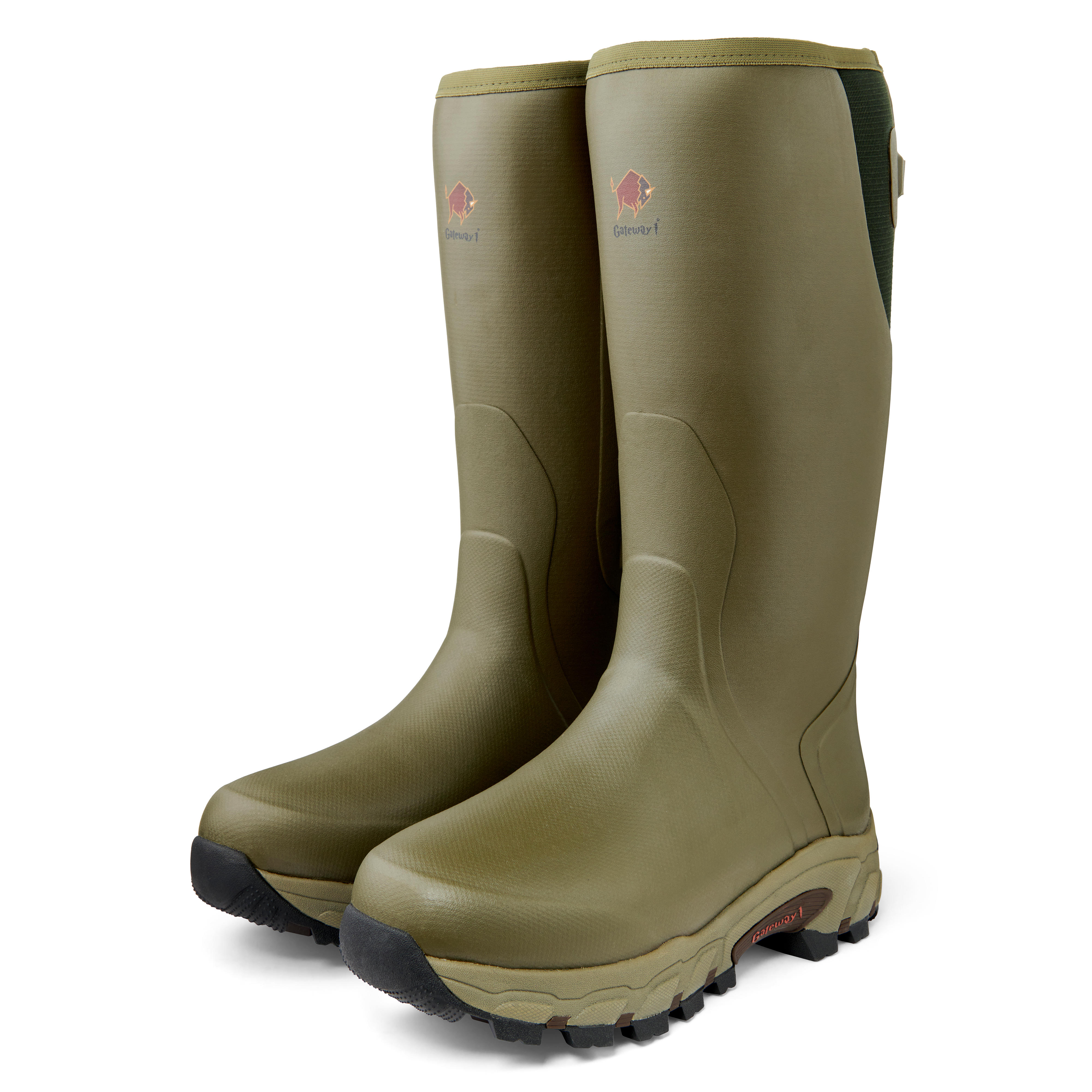 Gateway1 Gummistiefel Pro Shooter 18" 7mm side-zip