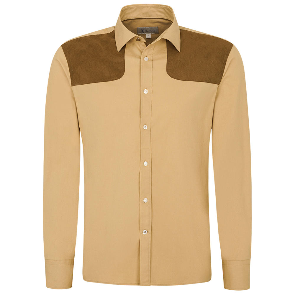 Hartwell Herren Hemd Adrian, beige, Shooting