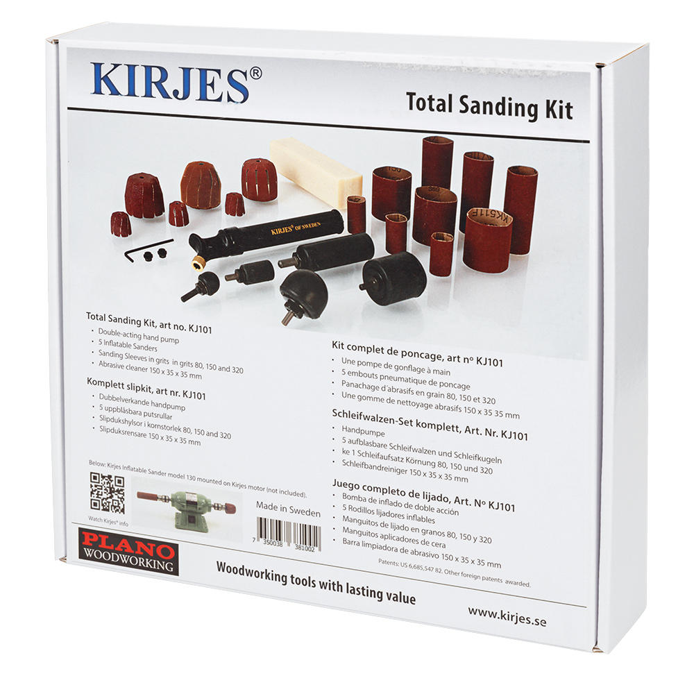 Jeu d'abrasifs N° 101 pour système de ponçage Kirjes®