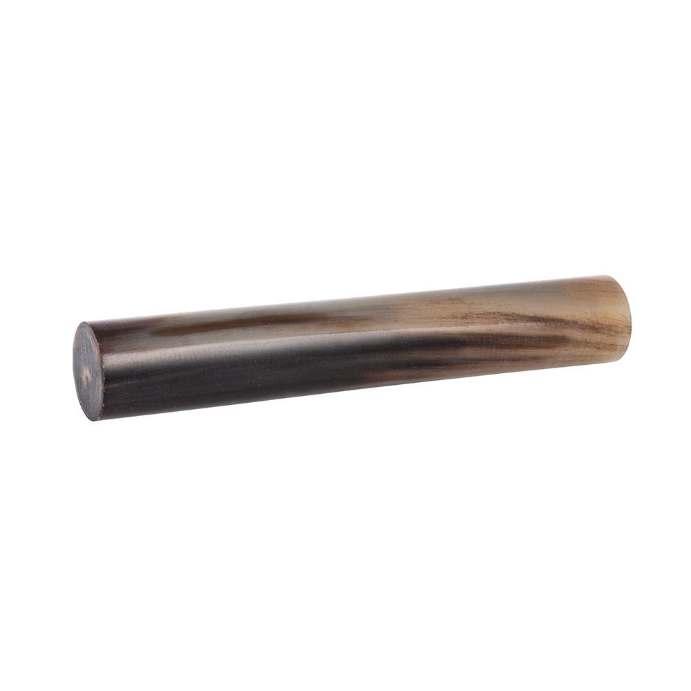 Rouleau de corne de buffle, Ø 16 x 100 mm, naturel