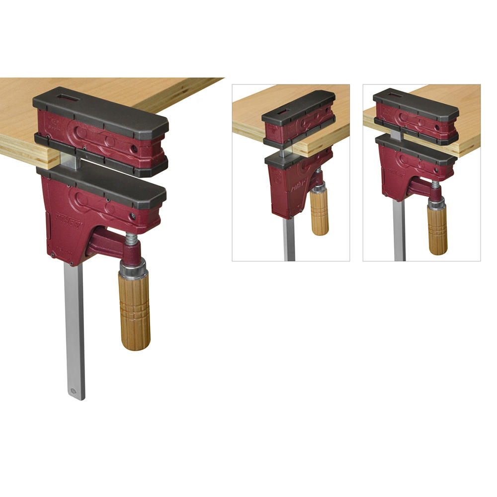 Piher® Cabinet Clamp PRL 400, Throat Depth 85 mm, Clamping Capacity 600 mm