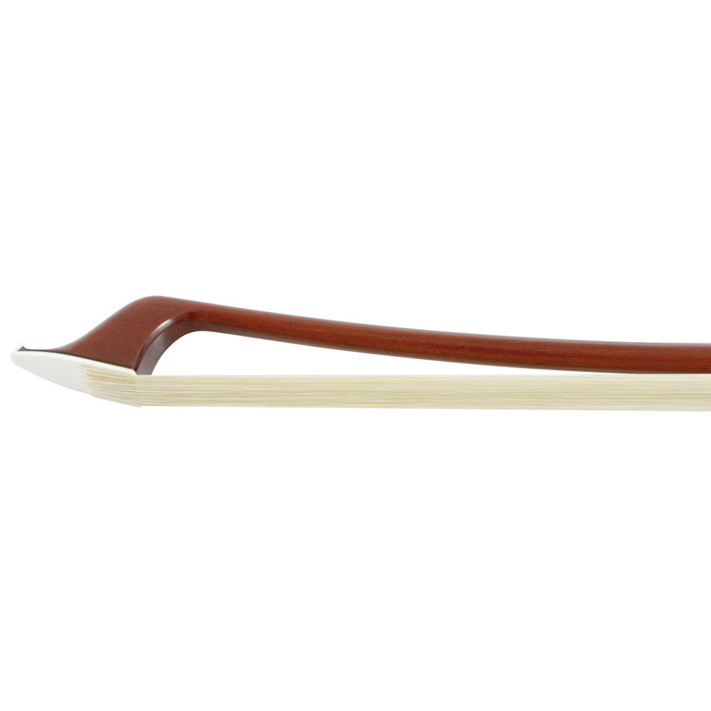 Brazilwood Bow, Nickel Silver Mounted, Round Stick, Bass 3/4 G