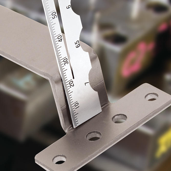 Shinwa® Diameter/Radius Control Gauge, radii of 0.5-7 mm