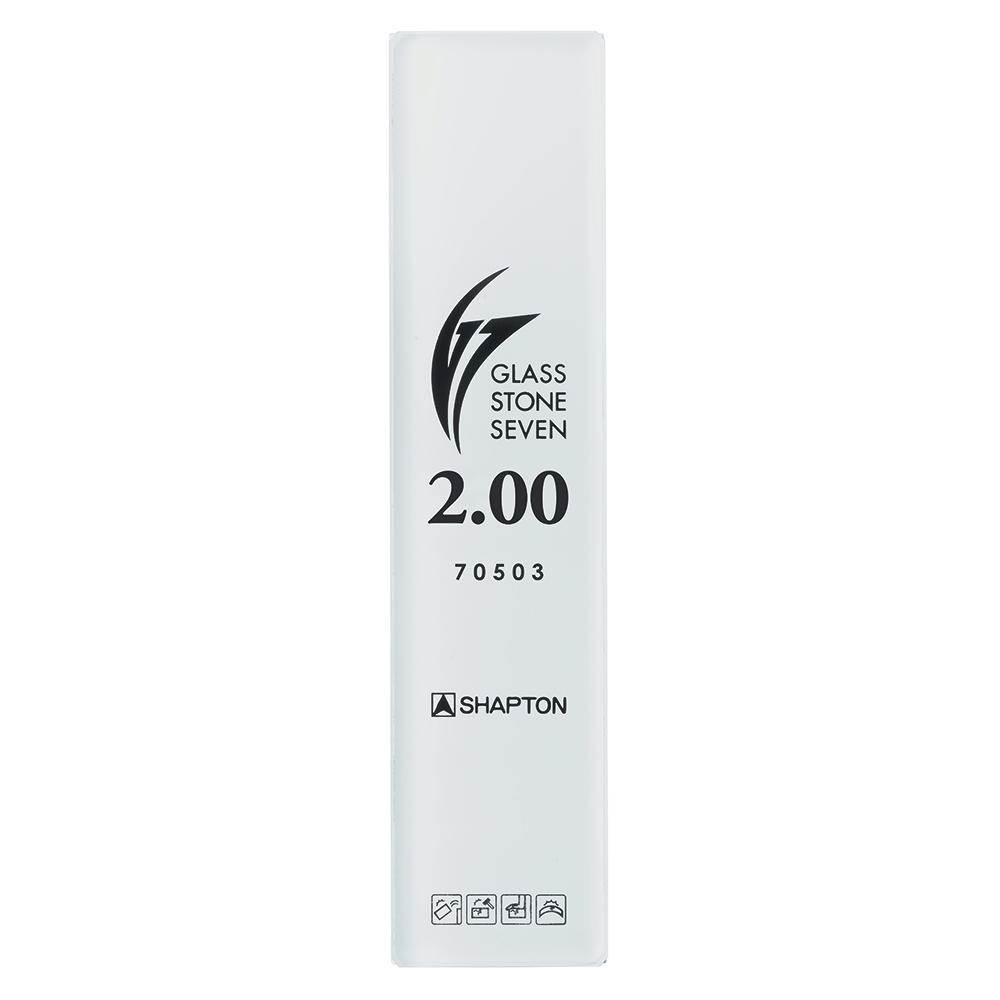 Shapton® »Seven« HR Glass Stone Honing Stone, Grit 6000 (2 Microns)