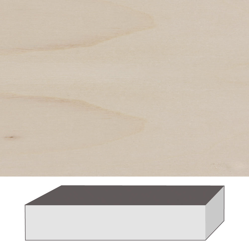 Limewood Blocks, 1st Quality, 400 x 100 x 80 mm