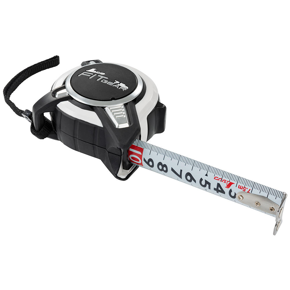 Mètre ruban Shinwa® » Fit Gear «, 7,5 m, avec aimant