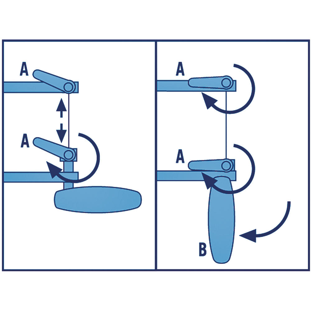 Laubsägebogen mit Schnellspannsystem