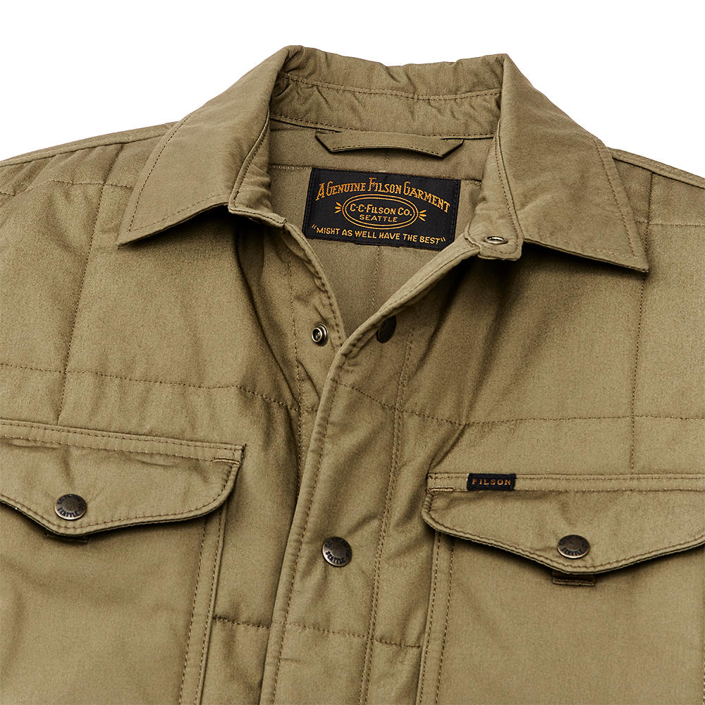 Filson Cover Cloth Quilted Jac-Shirt