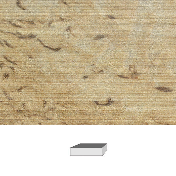 Bouleau madré, 2. qualité, 120 x 40 x 30 mm