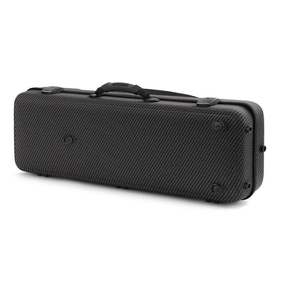 Jakob Winter® Oblong Case, Violin 4/4, 3/4, Carbon Design/black