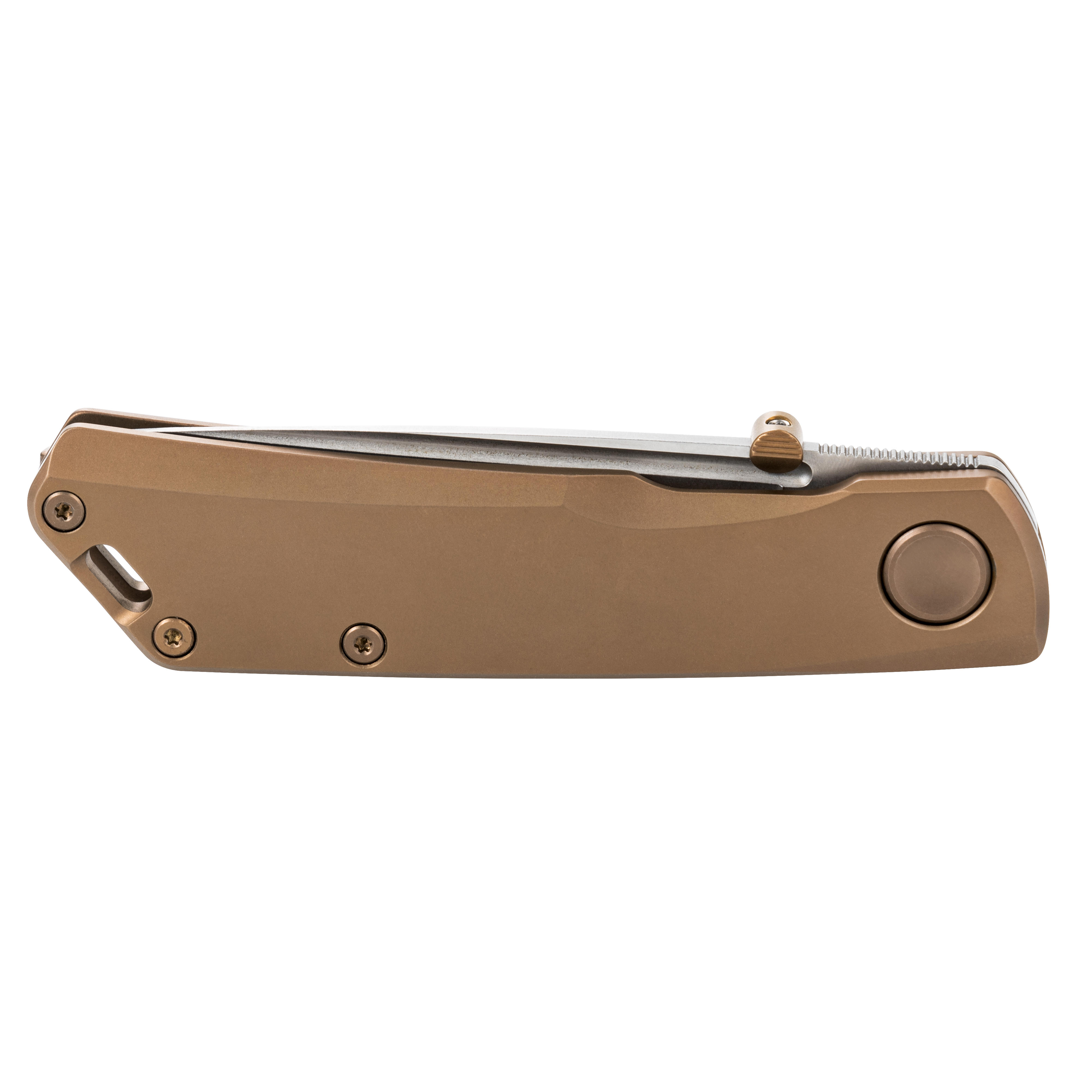 Coltello a serramanico Real Steel® »Luna Eco«, bronzo
