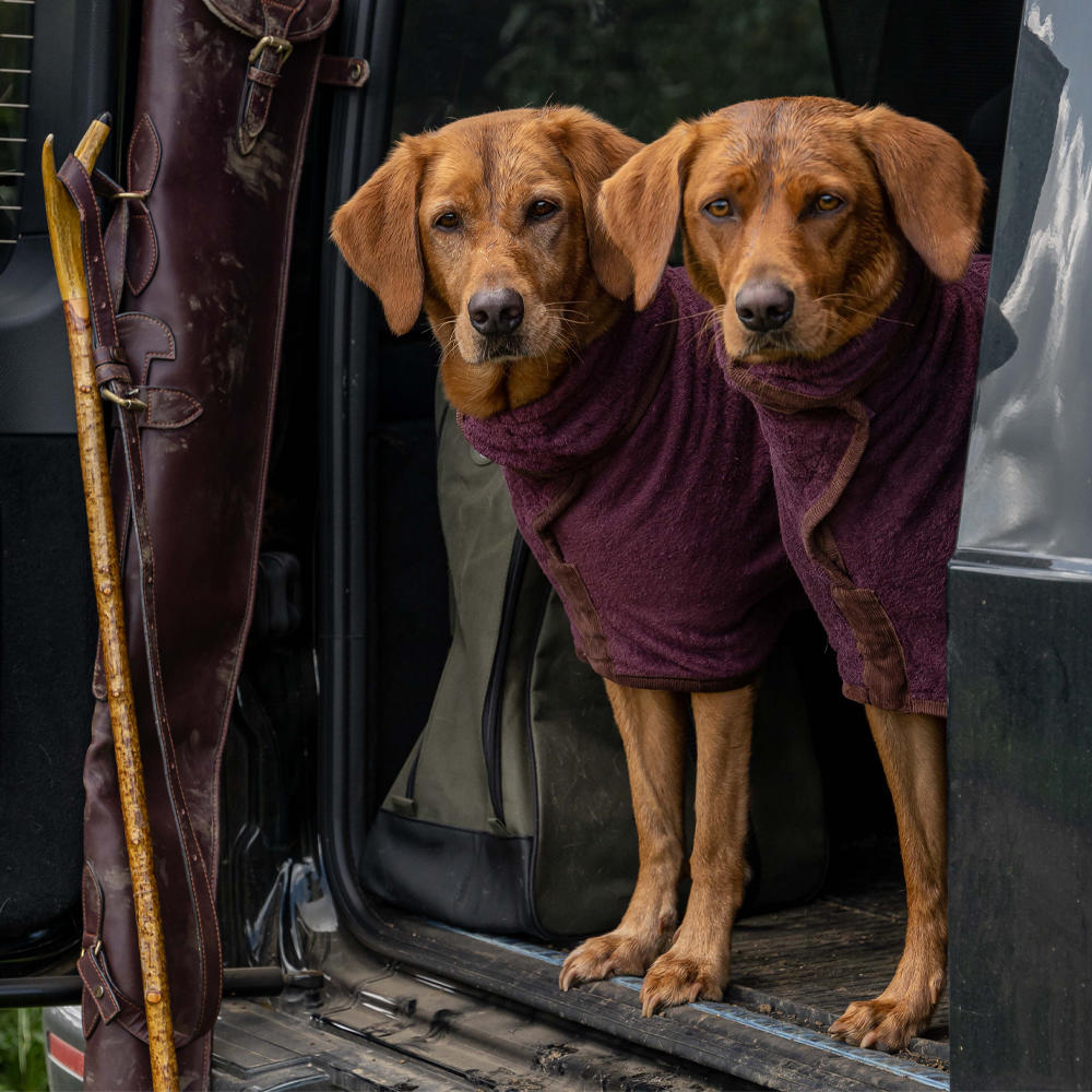 Dog Drying Coat, Country Collection