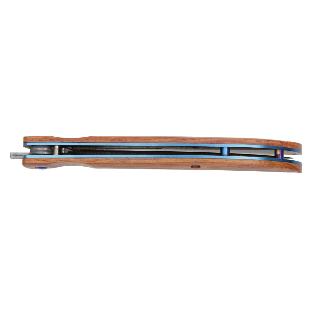 Japanese Folding and Steak Knife, Cocobolo