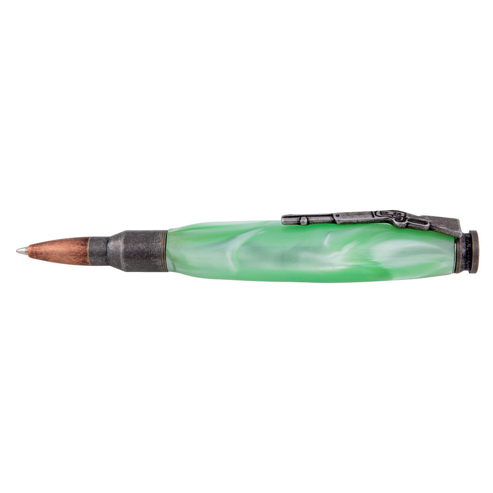 Acrylic Pen Blank, Lime Pearl