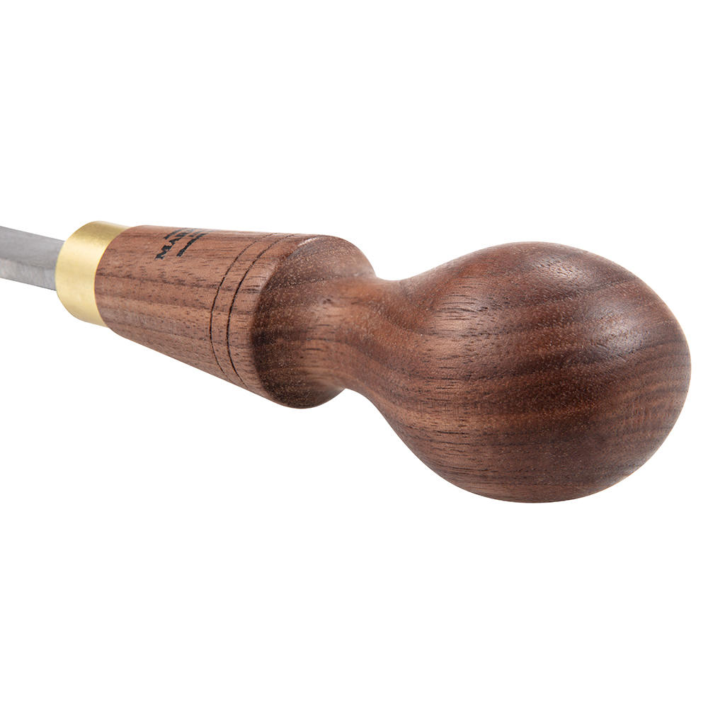 Cabinet Screwdrivers, Slotted and PZ, Oiled Walnut Handle, 5-piece Set
