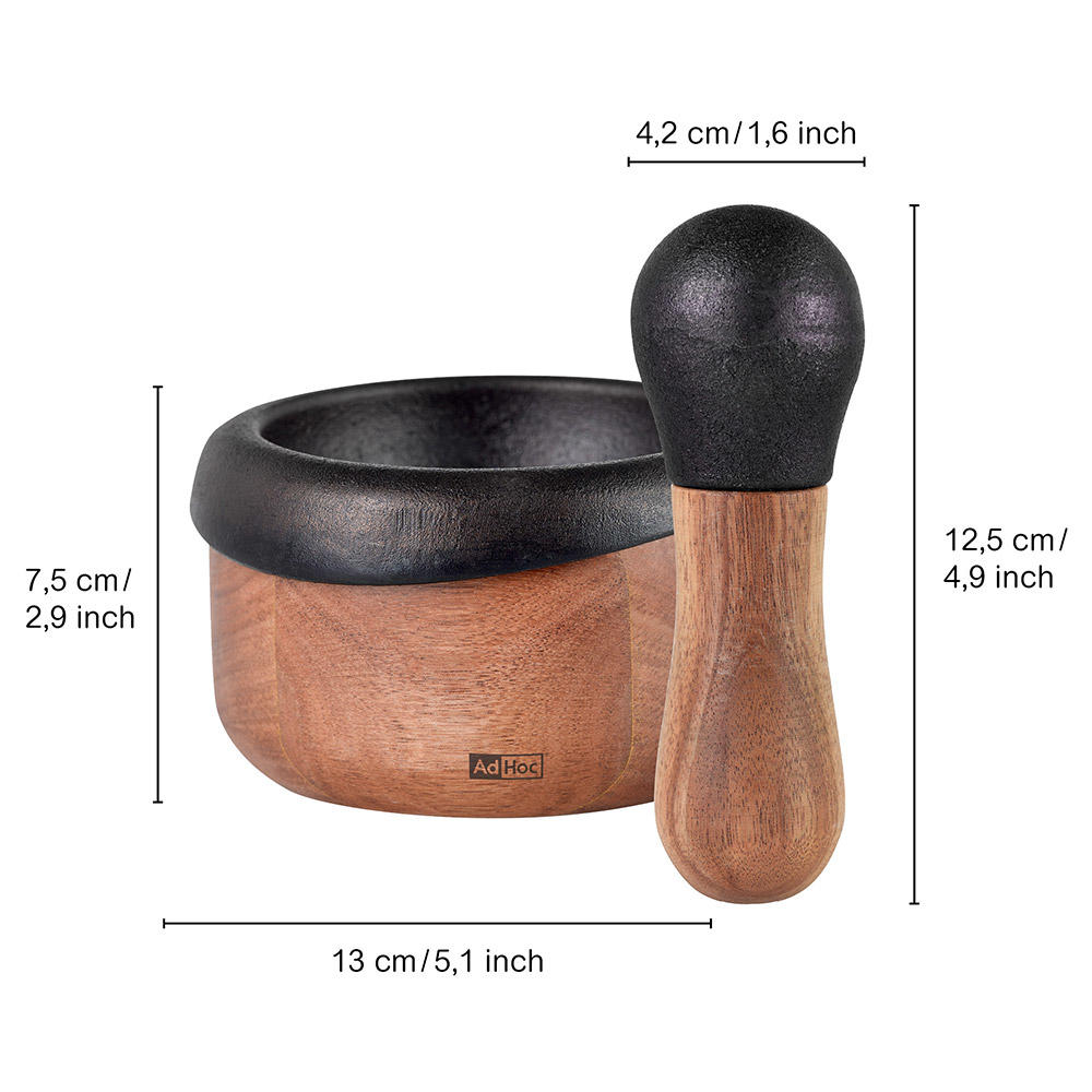 »Crush« Pestle and Mortar, 2-piece Set