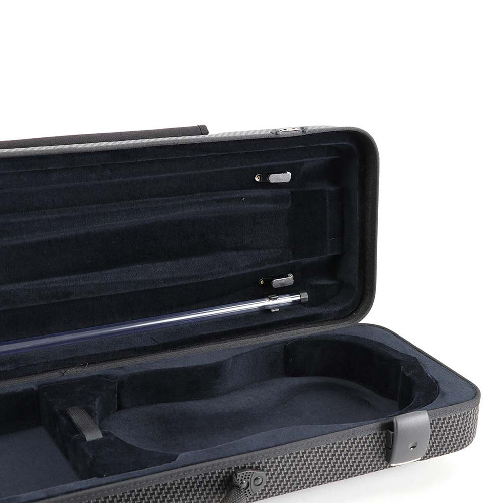 Jakob Winter® Kofferetui, Violin 4/4, 3/4, Carbon Design/schwarz