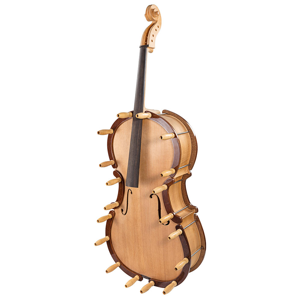 Set di morsetti per chiudere la cassa, 6 pezzi, violoncello