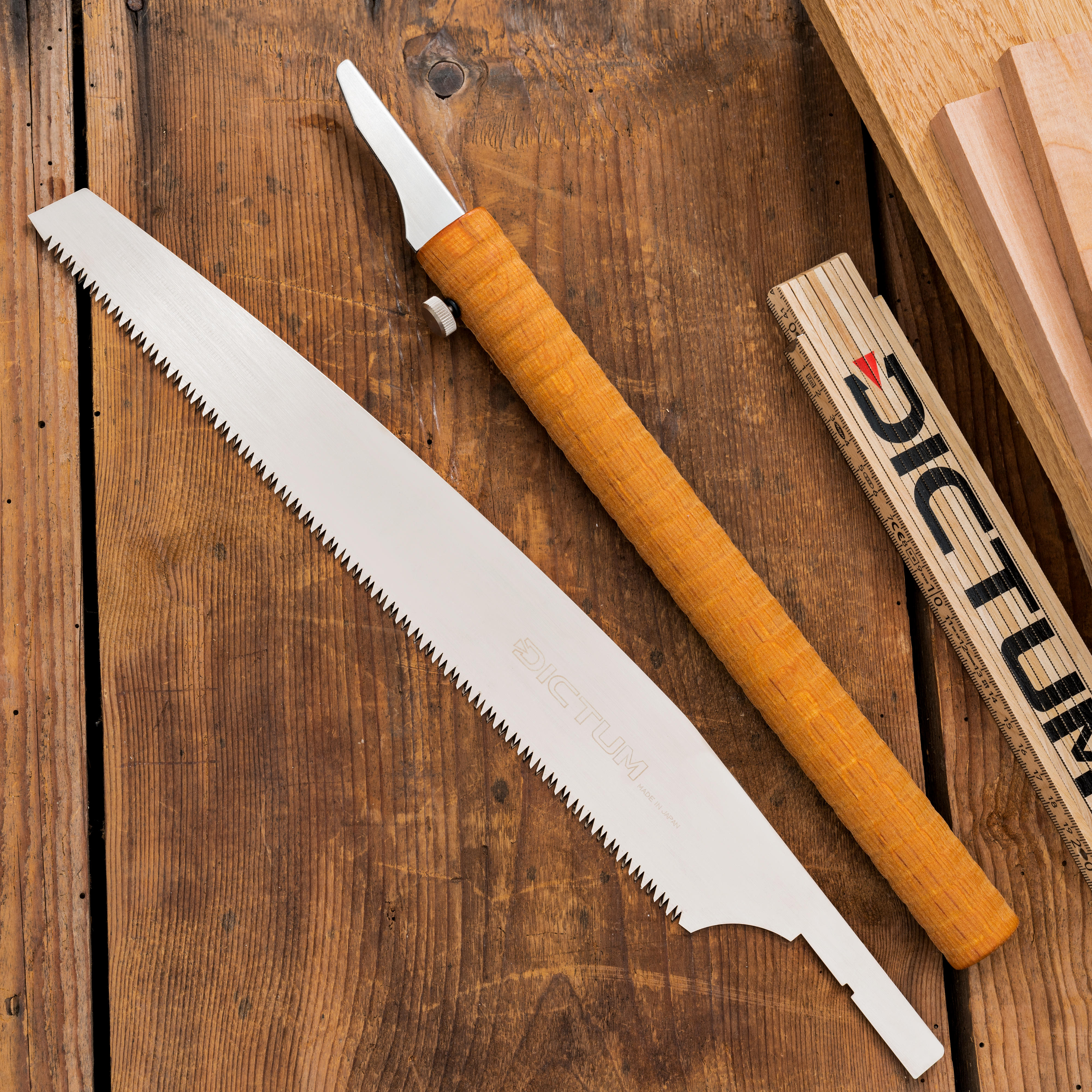 DICTUM® Kataba Kariwaku Daiku 330, Wave Grip