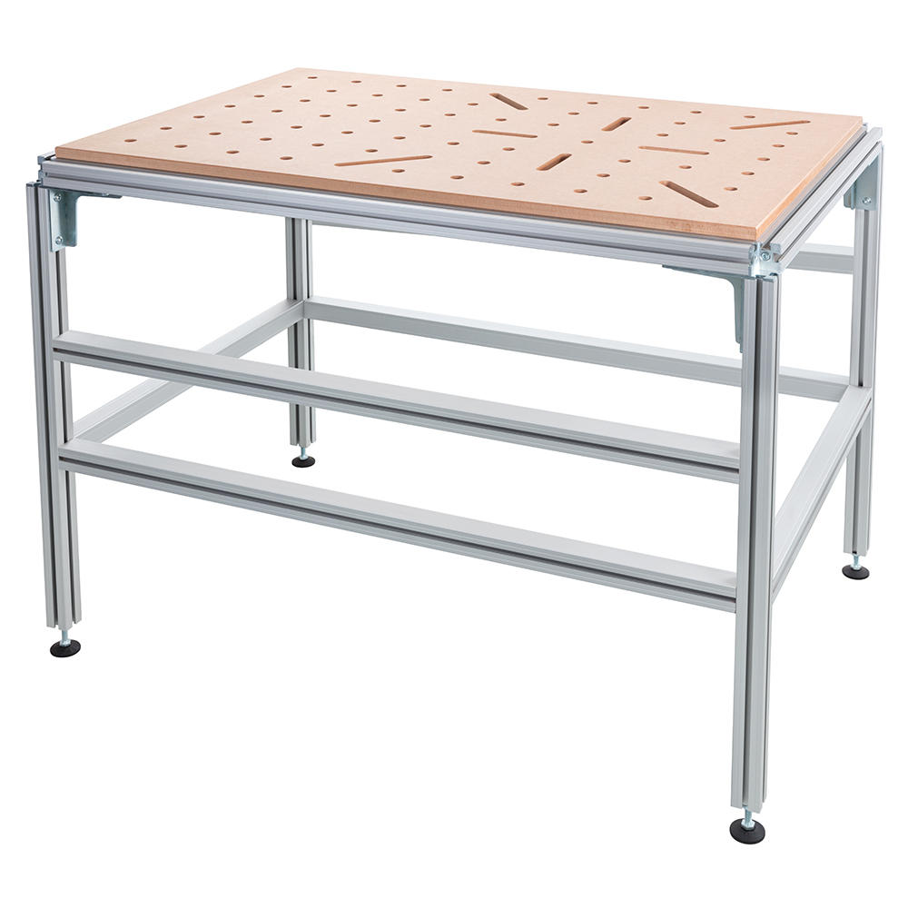 Profili aggiuntivi per tavolo multifunzione DICTUM® PRO, longitudinali, 1 coppia