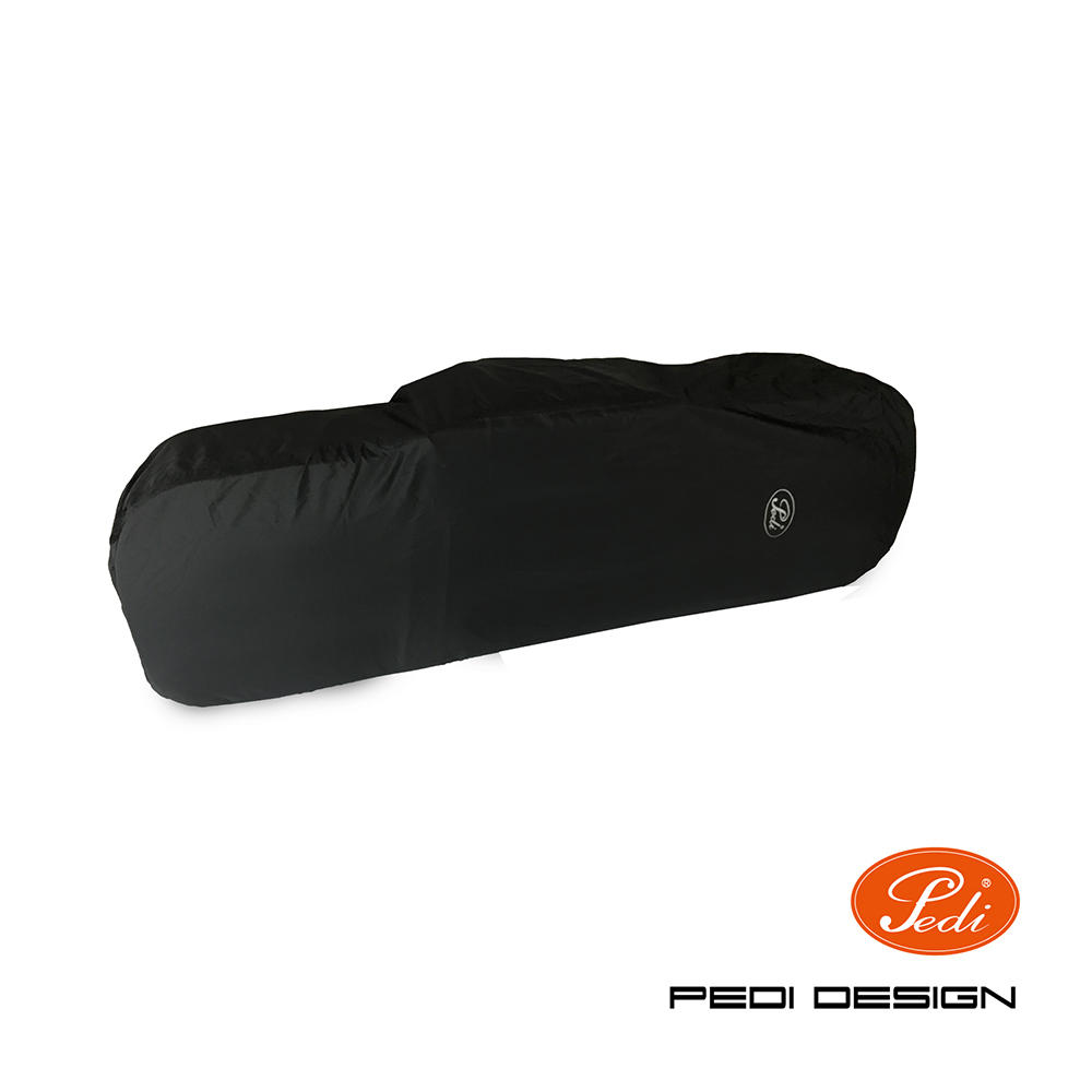 Pedi® Regenschutzhülle, Viola, schwarz