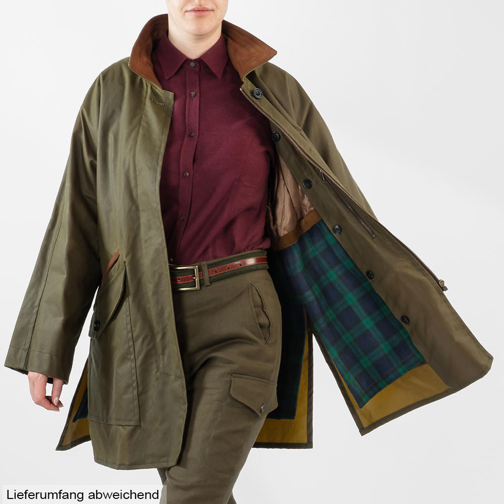 Damen Wachsjacke, grün