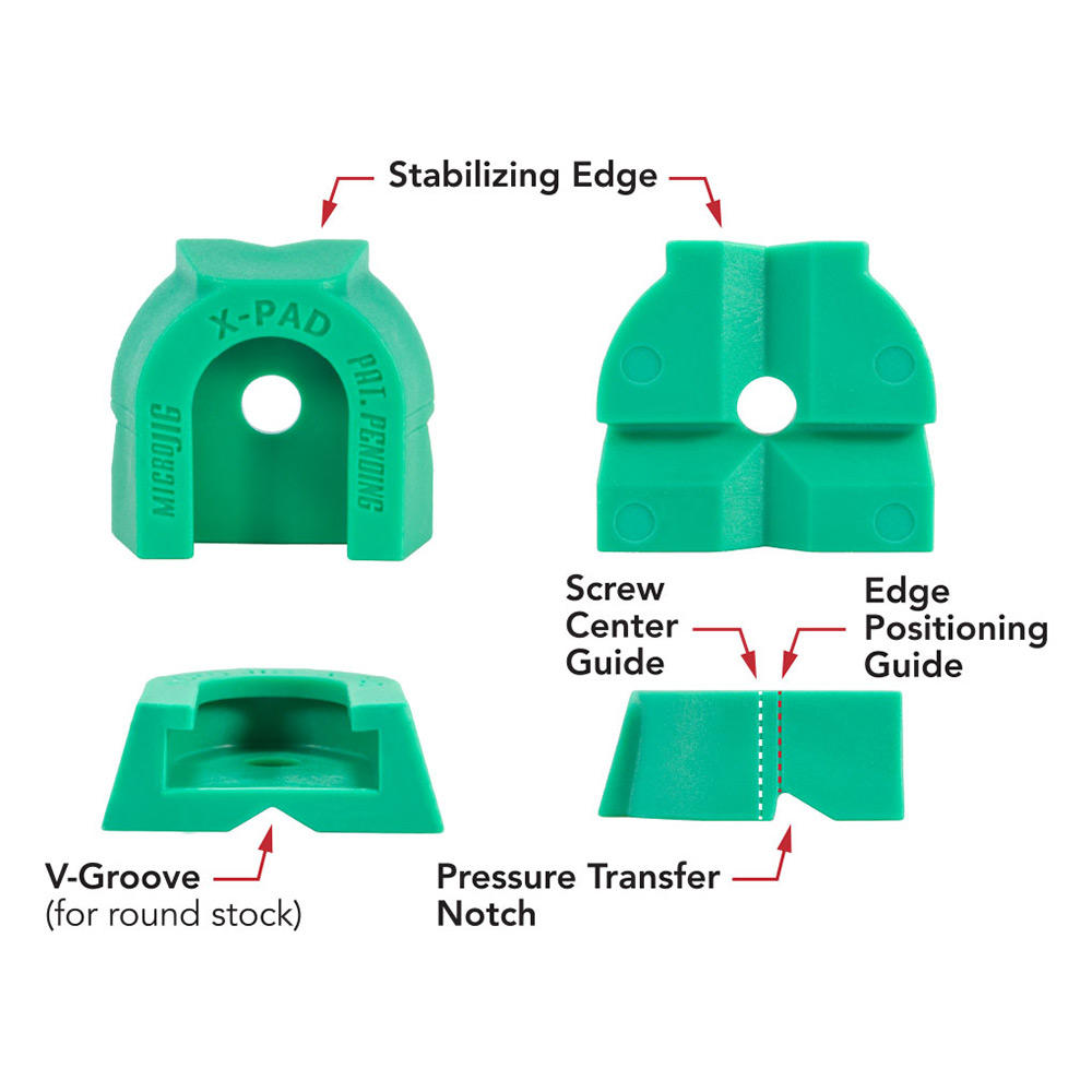 Serre-joints MATCHFIT™ X-PAD™, 4 pièces Serre-joints MATCHFIT™ X-PAD™, 4 pièces