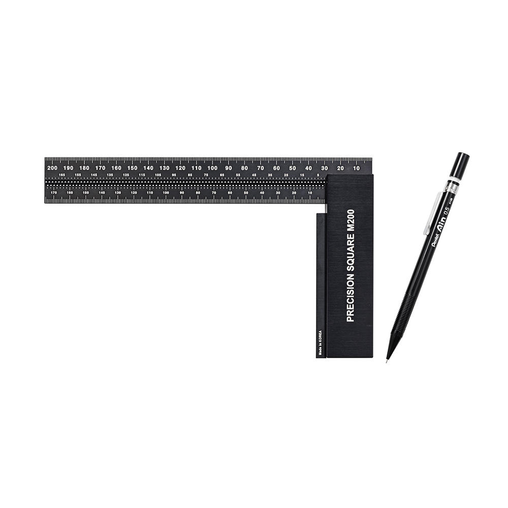 Woodraphic® Präzisionswinkel 90°, 200 mm