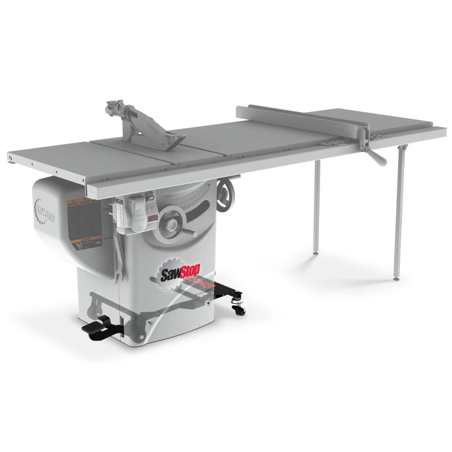 SawStop Integrated Mobile Base for Professional Cabinet Saw