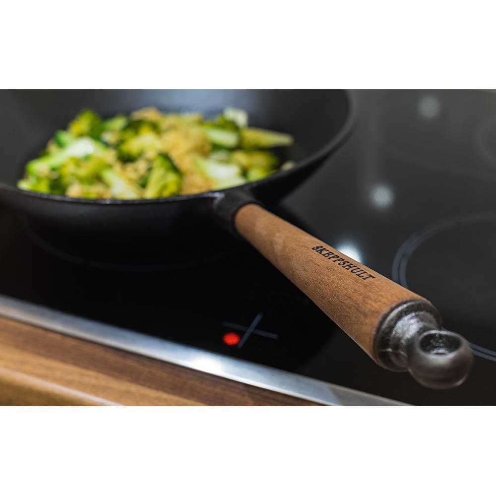 Skeppshult Wok, Walnussgriff, Ø 300 mm