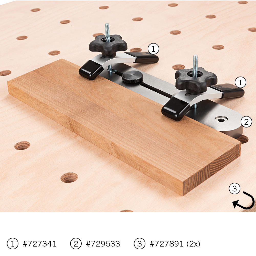 DICTUM® Multifunktionsanschlag für MFT DICTUM® Multifunktionsanschlag für MFT