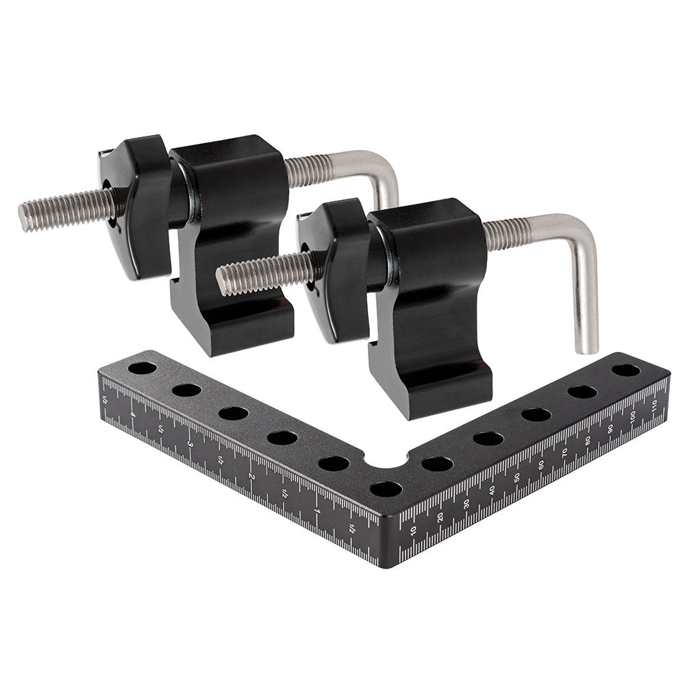 Squadra per posizionamento incl. griffe, 120 mm