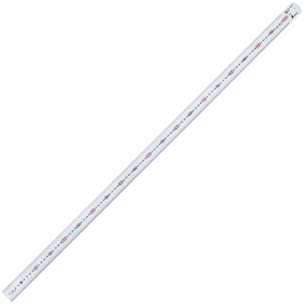 Shinwa® Präzisionslineal, halbstarre Ausführung, 1000 mm