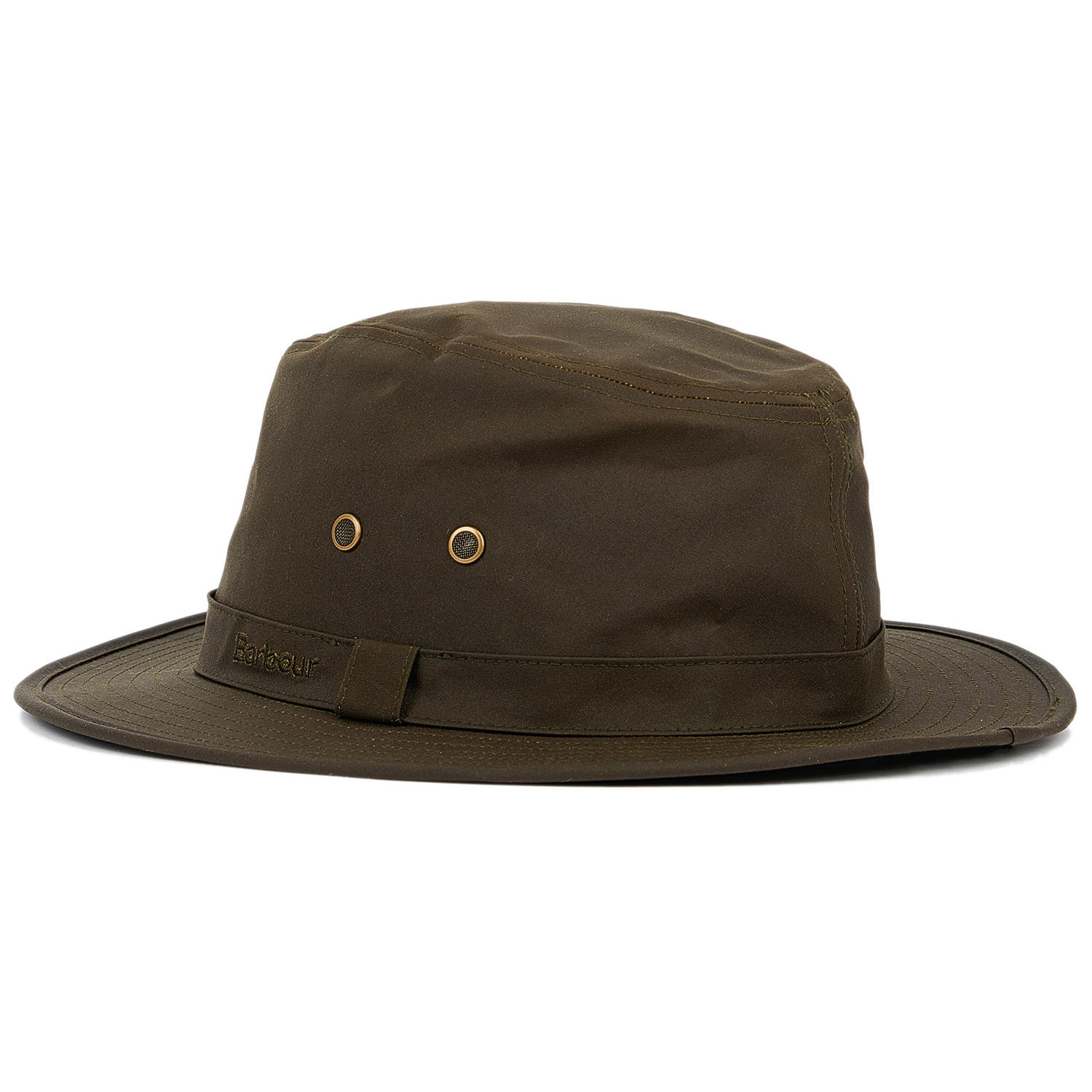 Chapeau Safari ciré Barbour » Dawson «