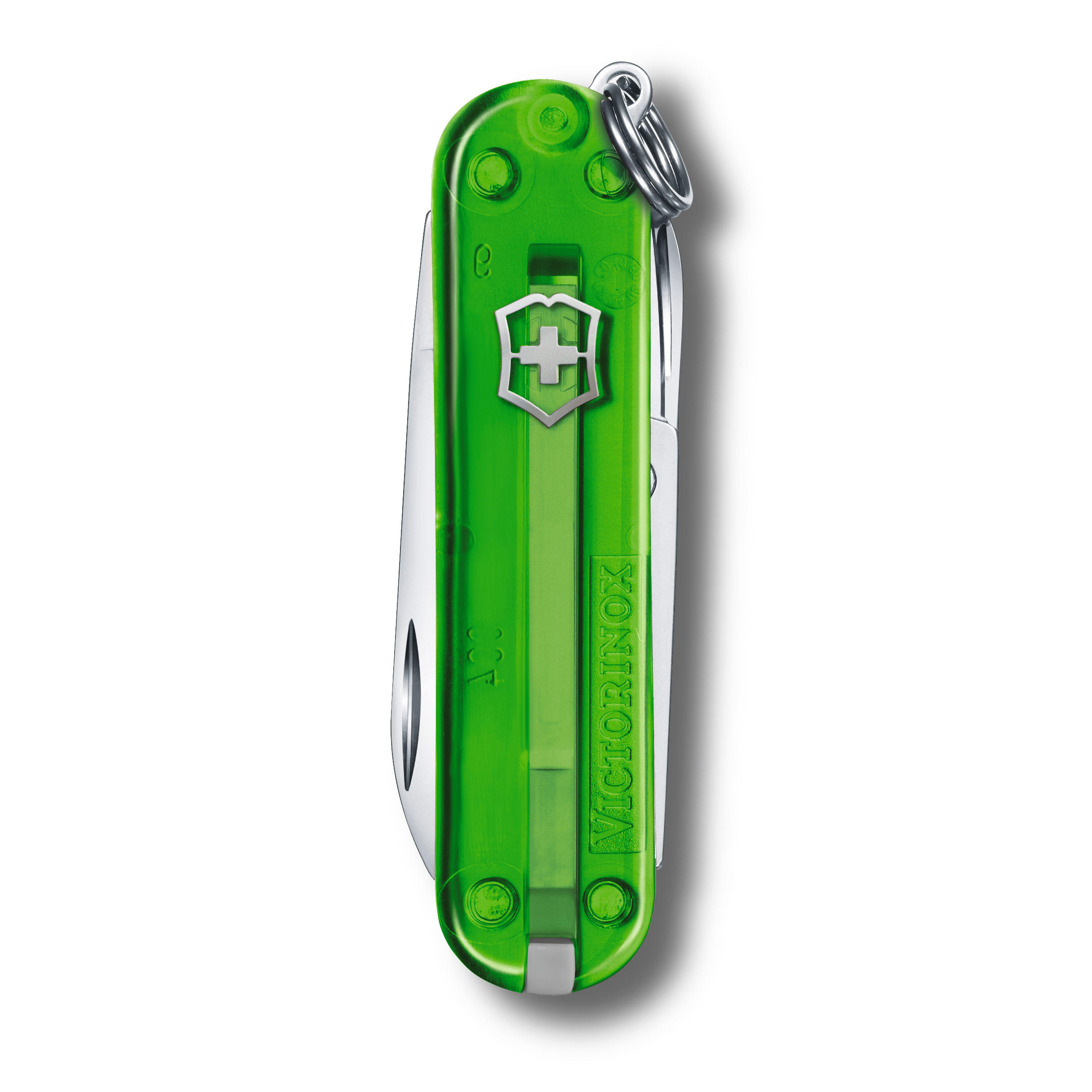 Couteau de poche Victorinox® » Classic SD «, vert transparent