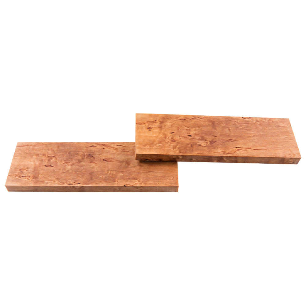 Masur Birch, Stabilised, Handle Scales, Pair, 140 x 43 x 30 mm