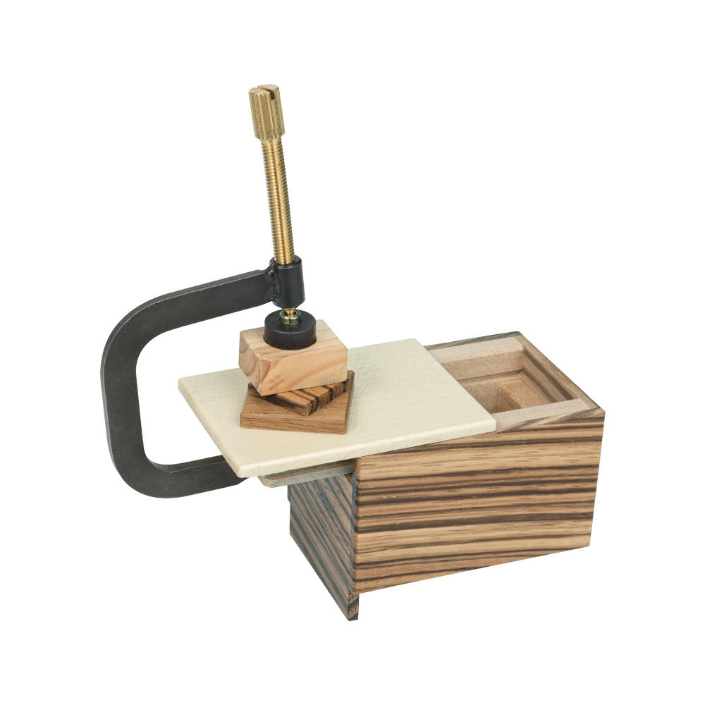 Herdim® Handgeschmiedete Reparaturzwinge, Ausladung 25 mm