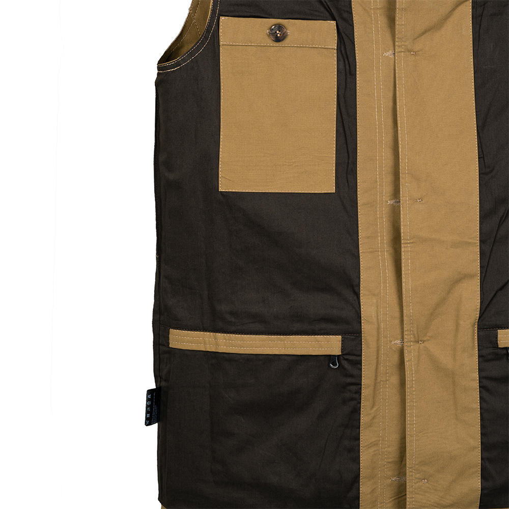 Purdey Herren Safari-Weste Percival, desert khaki