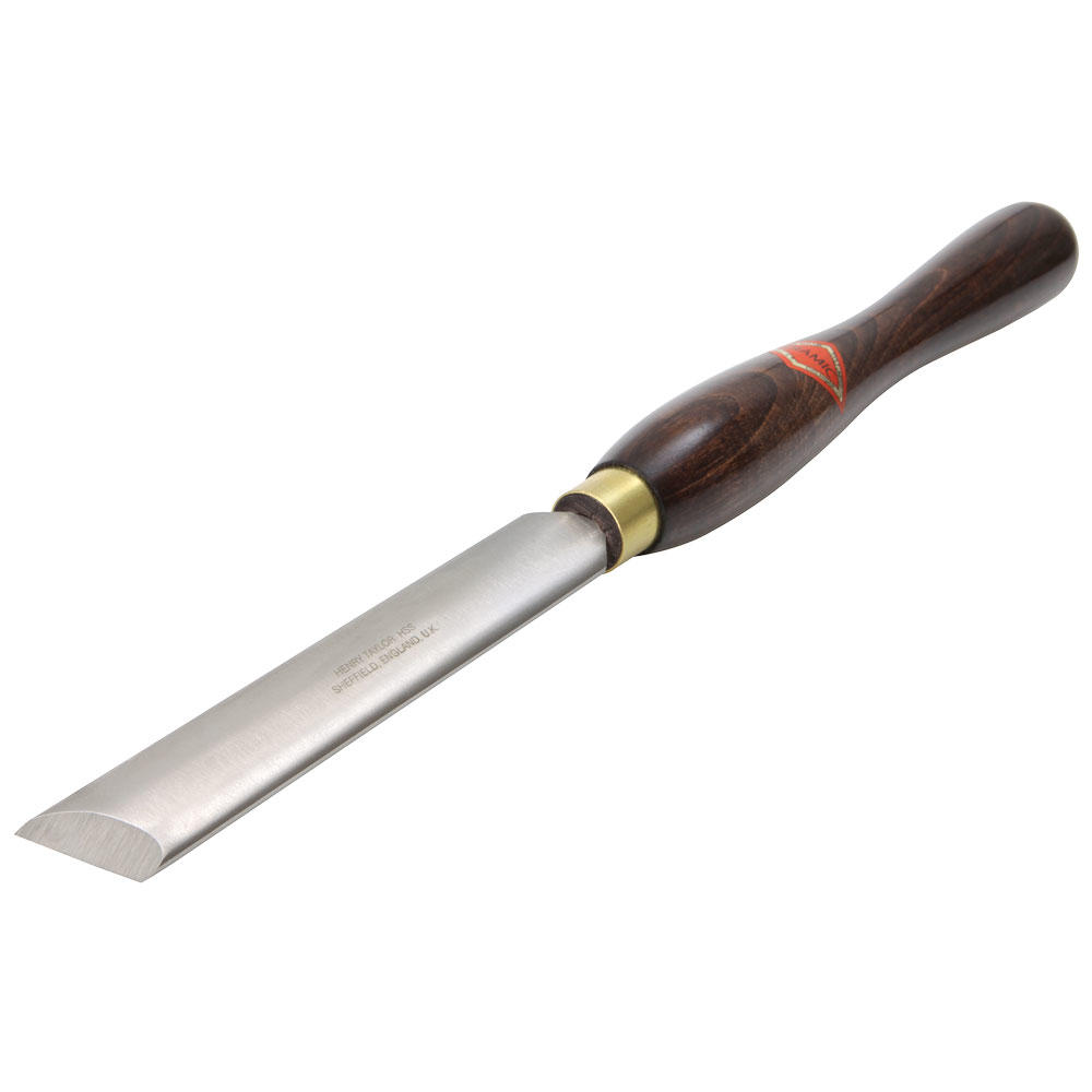 Ciseau plat Henry Taylor®, ovale, Diamic, largeur de lame 25 mm