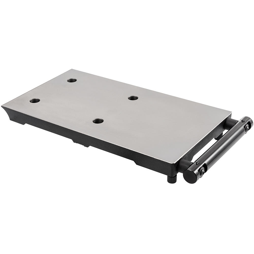 Table d'entrée et de sortie pour dégauchisseuse Shinko® AH200s, fonte d’acier